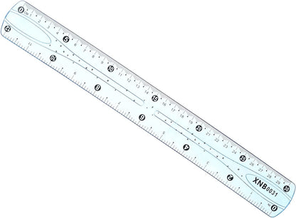 Geometric Flexible PlasticGeometry Set of 4 Pieces - 30Cm -  No.3028