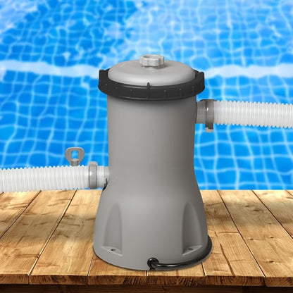 Bestway 530 Gal Flowclear Filter Pump Laminated Swimming Pool Water