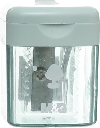 M&G Chenguang mini Sharpener, Precise Pencil Sharpening, Durable Blade - 1pcs - No:APS912D6