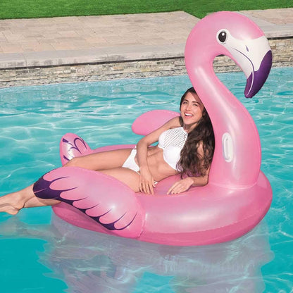 Bestway  Inflatable Luxury Flamingo Bird for Unisex, Pink - 173*170*cm - No:41119