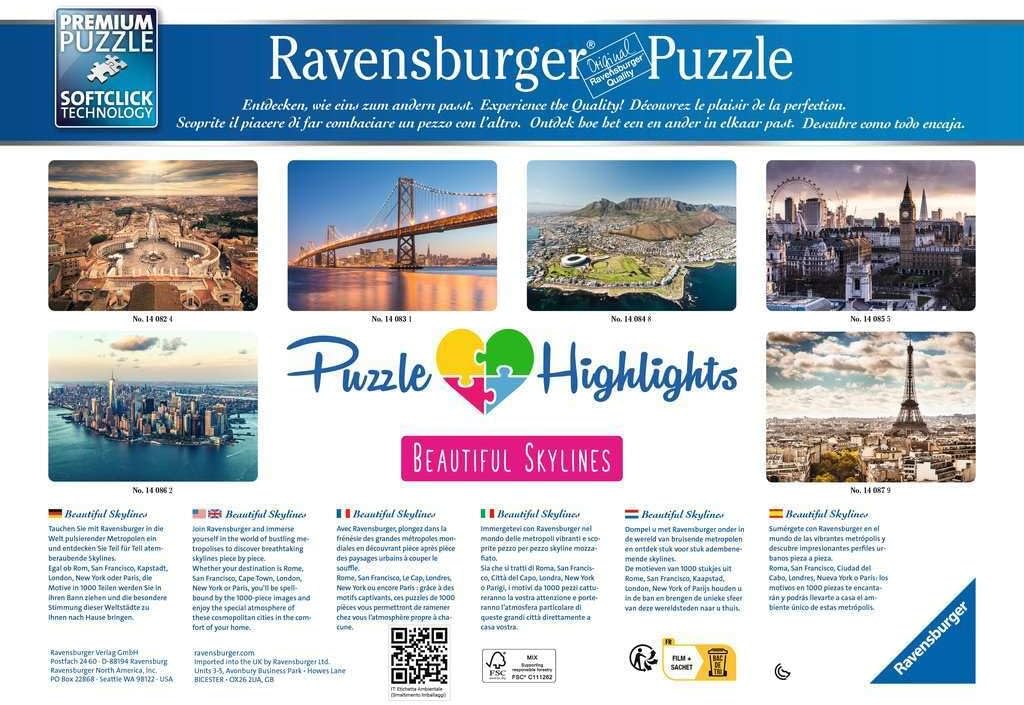 أحجية رافنسبورغر روما 1000 - رقم: 14082 