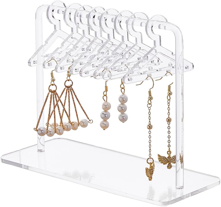 1 Set Stand Display Earrings Acrylic Organizer Earrings Stand .
