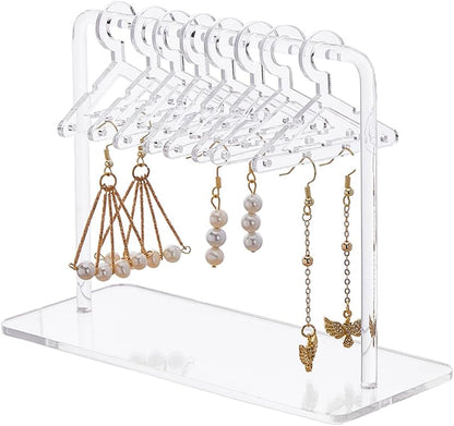 1 Set Stand Display Earrings Acrylic Organizer Earrings Stand .