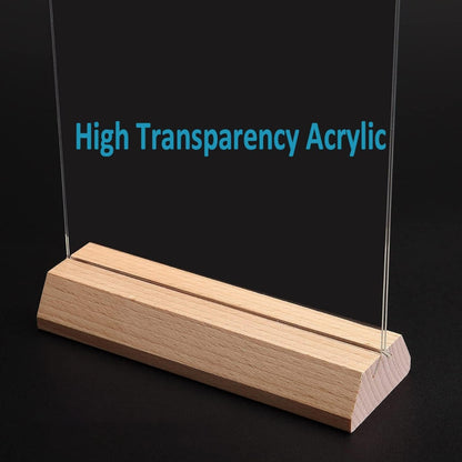 حامل لافتات أكريليك A5 