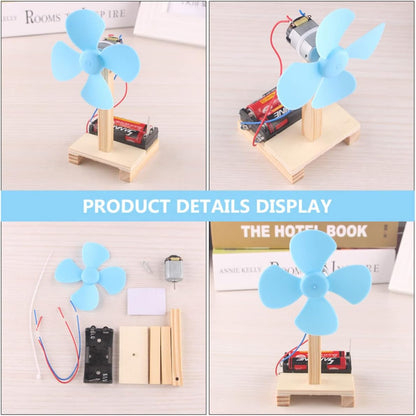 Electric Fan Kids Science Kit Electrical Assembly Kit Projects -  NO:2031