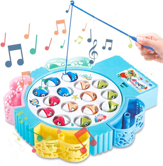 Magnetic Fishing Toy Game With Inflatable pool Magnetic Fishing Toy - No:20112