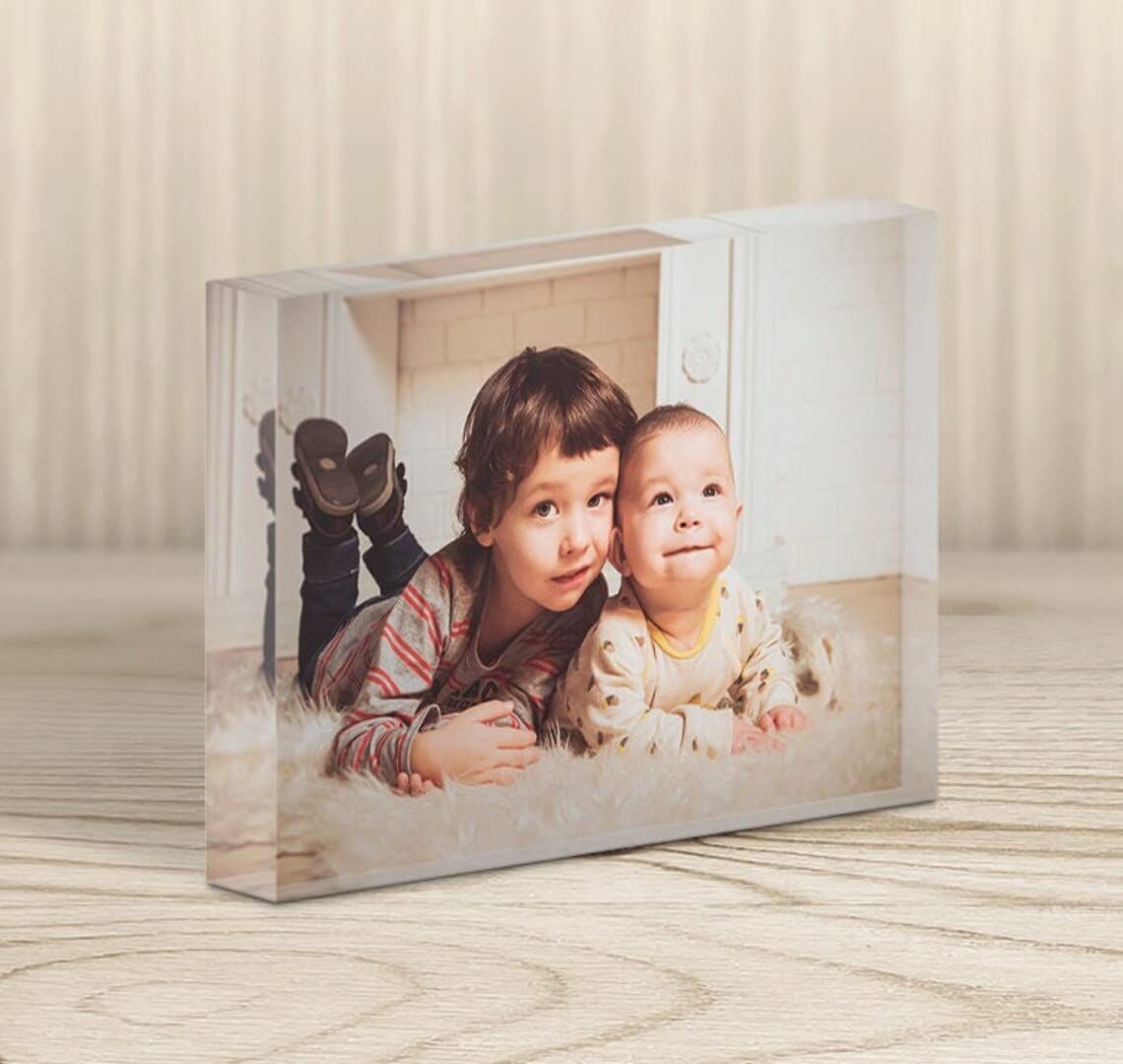 Acrylic Block Personalised Photo Print .