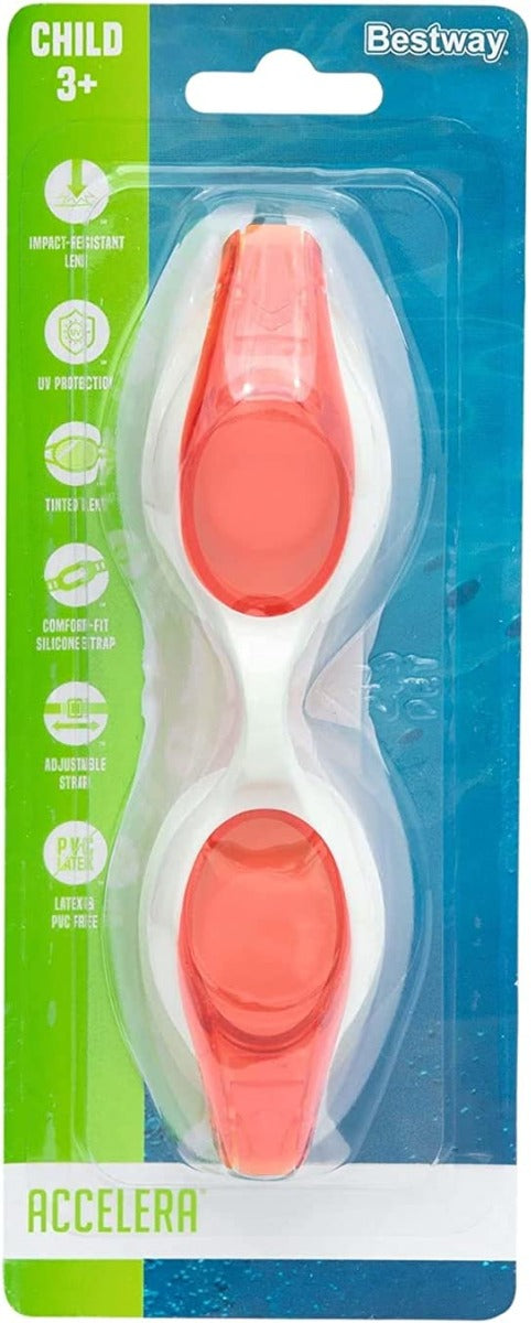 نظارات سباحة للأطفال من بيست واي هيدرو سويم - قطعة واحدة - رقم: 21062