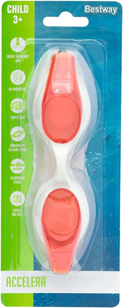 نظارات سباحة للأطفال من بيست واي هيدرو سويم - قطعة واحدة - رقم: 21062