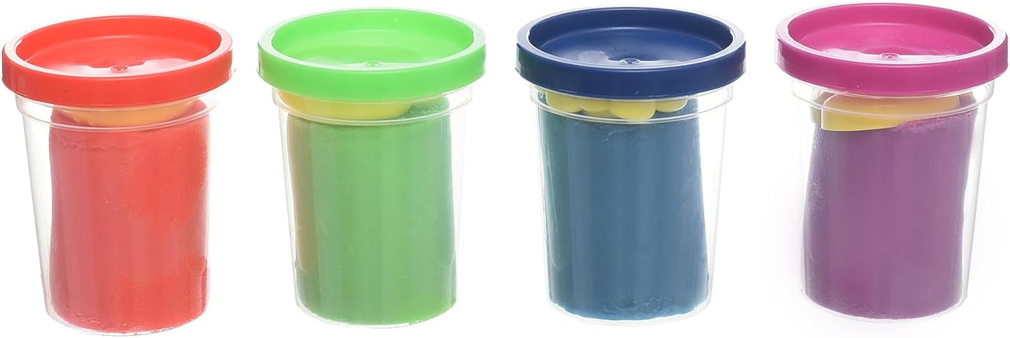 M&G Chenguang Play Dough Modeling Clay PLASTICINE 4 colours 100gm - No:AKE040E1