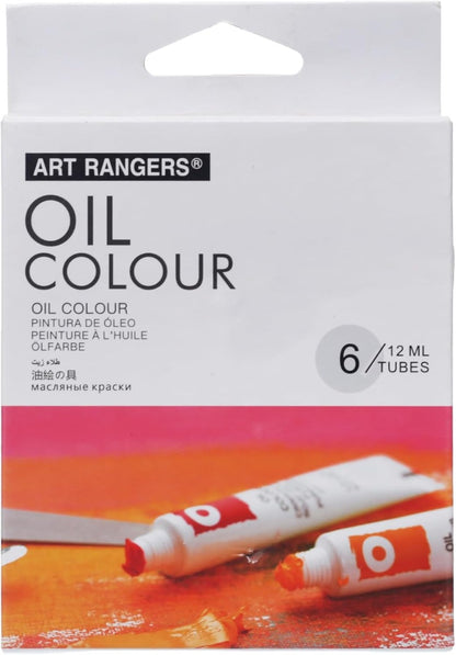 Art Rangers Oil Paint Set, 6 Colours, 12Ml