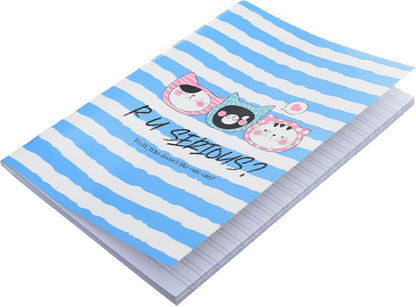 Yassin Note Book 2 lines for English - 100 sheet - Size: A4