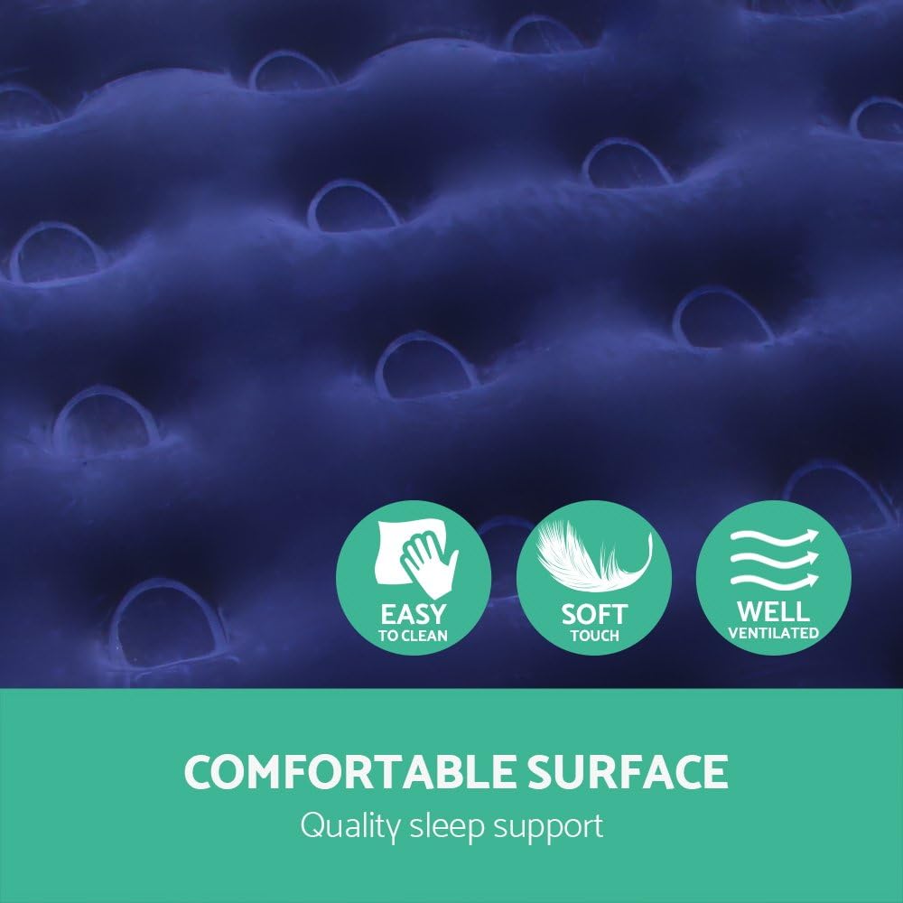 Bestway Pavillo Airbed Jr.Twin Built-in Foot Pump 1.85m x 76cm x 28cm Aeroluxe - No:67223