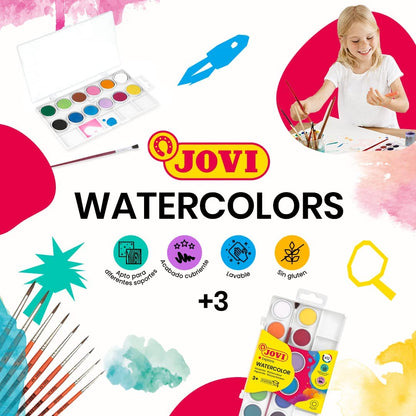 Jovi Pack of water colours -  24colors - No:800/24