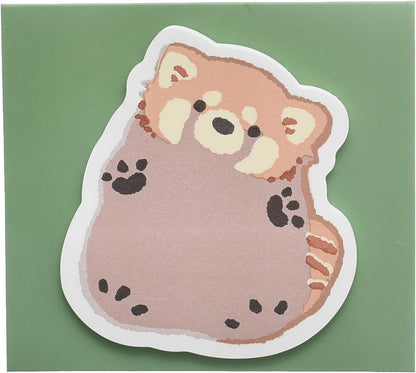 ملاحظات لاصقة بتصميم حيوانات رقيقة من إم آند جي تشنغوانغ، 63 × 71 مم - 30 ورقة بتصميم لطيف - رقم المنتج: YS-487