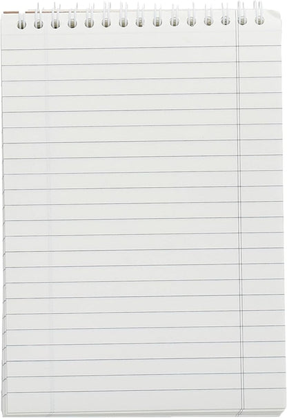 Yassin Ivory Block Note, 100 Sheets A5 Wire-Bound for Elegant Notes, Ivory