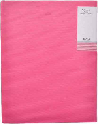 Midgo High Quality File A4 PP Matrerial 40 Poket Document Organiser Folder For Student, Office- No:MK-240