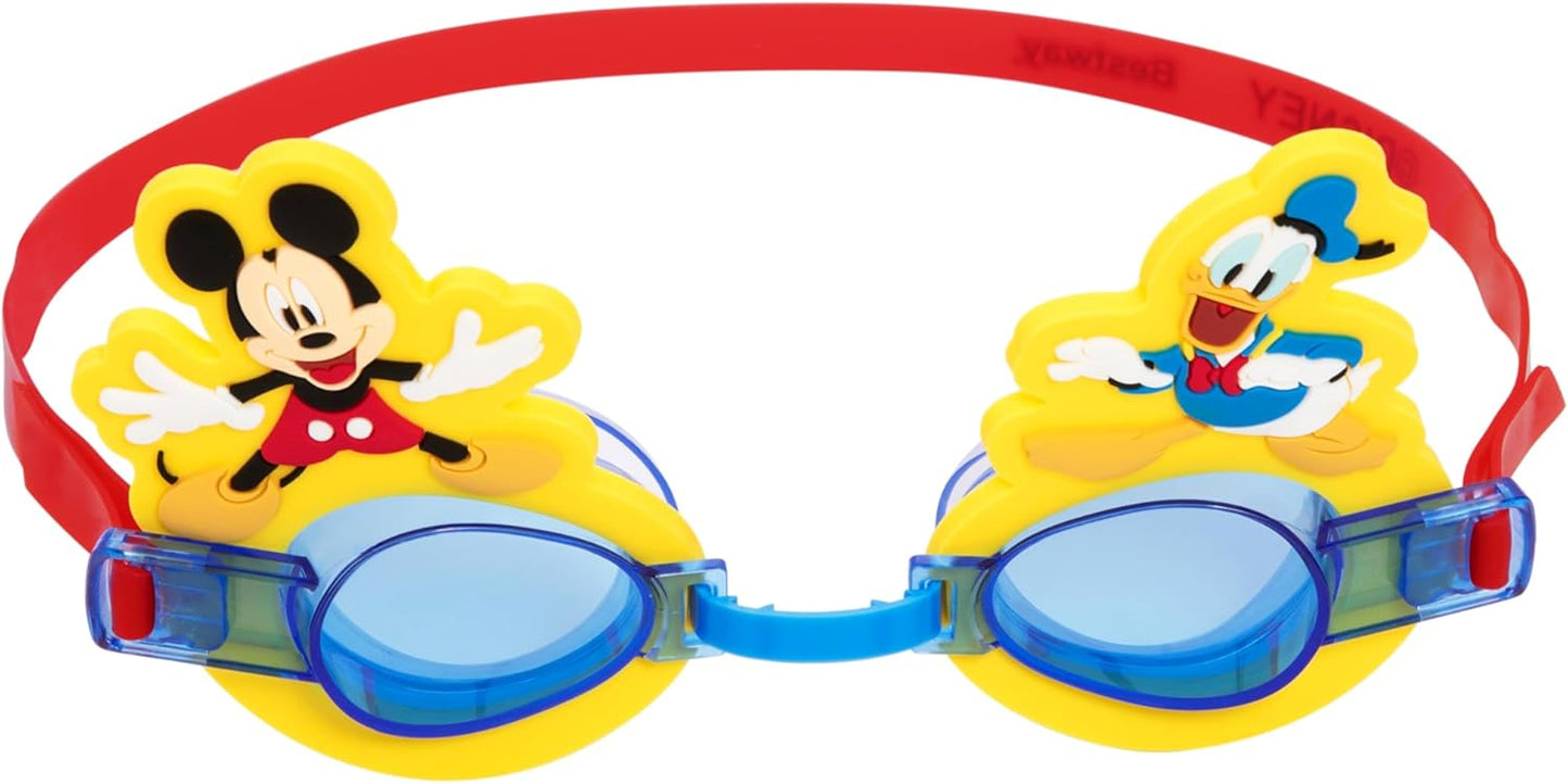 Bestway Mickey & Friends Deluxe Kids Swim Goggles