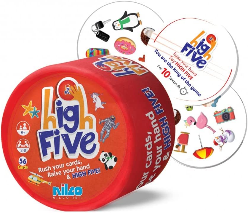 Nilco High Five Original Edition Playing Cards for Kids - No:20801