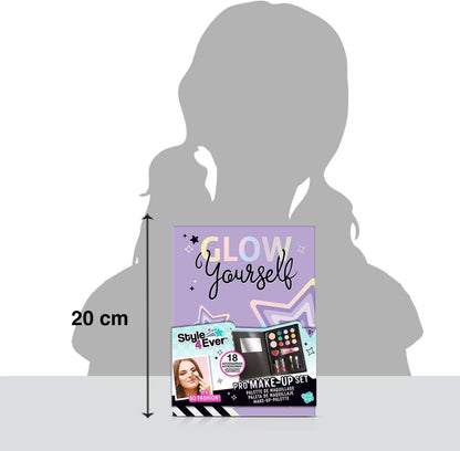 مجموعة مكياج احترافية للأطفال من كانال تويز - ستايل فور إيفر، قابلة للغسل، لعبة تجميلية