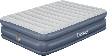 Bestway Tritech QuadComfort Air Mattress Queen with Built-in AC Pump - 203x152x51 cm - No:67925