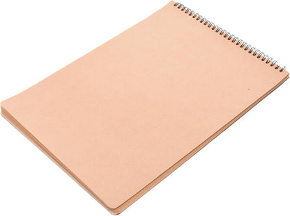 Yassin. Sketchbook Kraft 24 And Wire 140 Gm 24.5 * 35 Cm