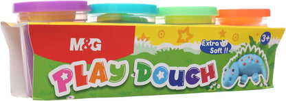 M&G Play Dough Modeling Clay 4-Color Set (AKE040E2)