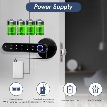 Multifunctional smart lock Front Door for Home Office Apartment