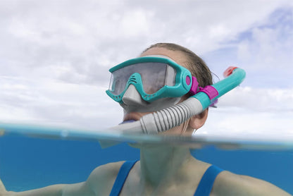 Bestway Spark wave snorkel Mask Fins diving tube MERIDIAN SNORKEL SET - No:25020