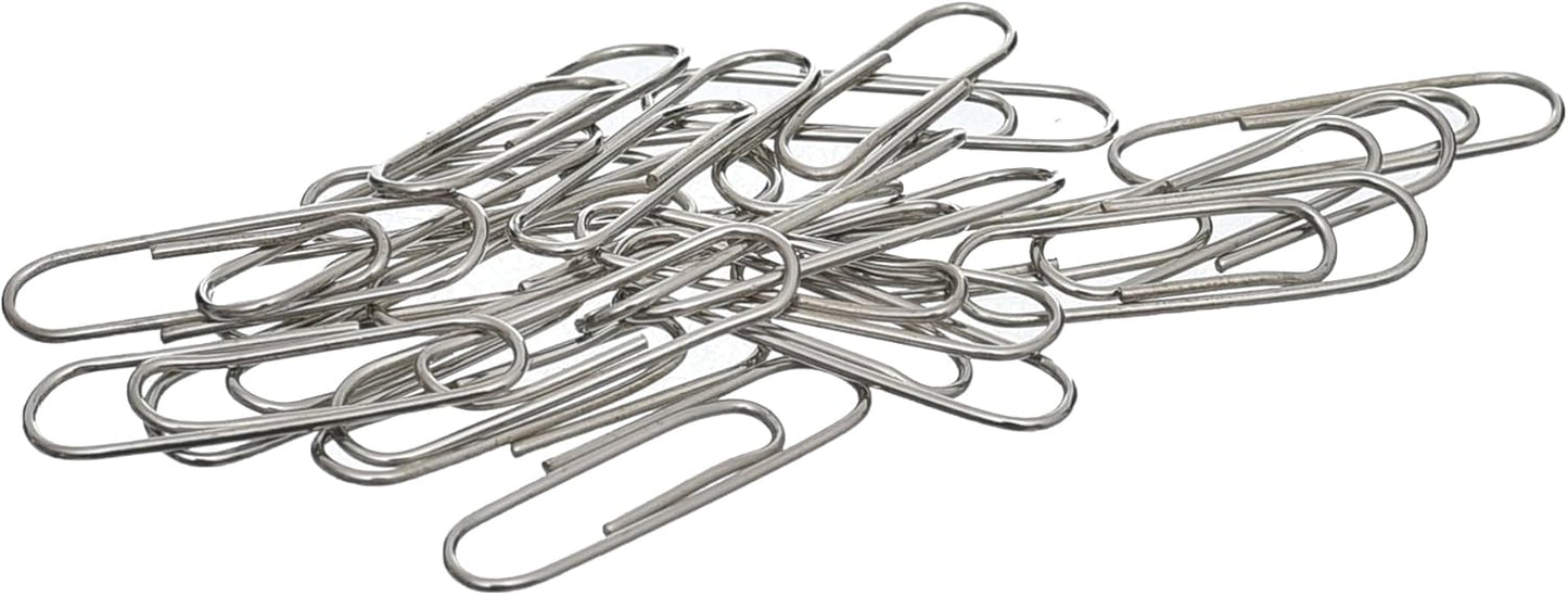 M&G Chenguang Paper Clip, Nickel, Secure and Durable Document Binding, 200 Pins - No:ABS916DR
