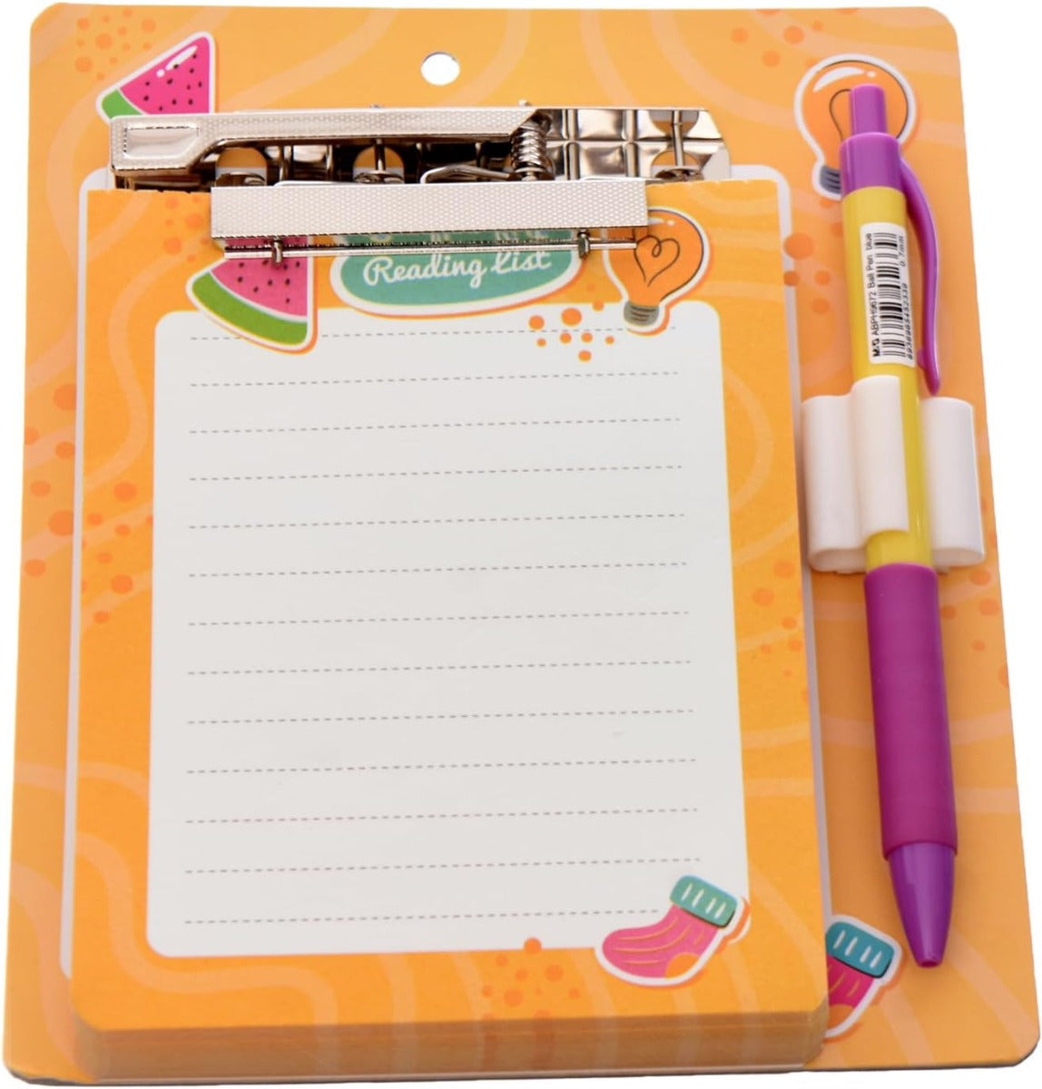 Yassin Planner Clip Set Contains Small Clipboard, Small Note And Pen - NO: 1276