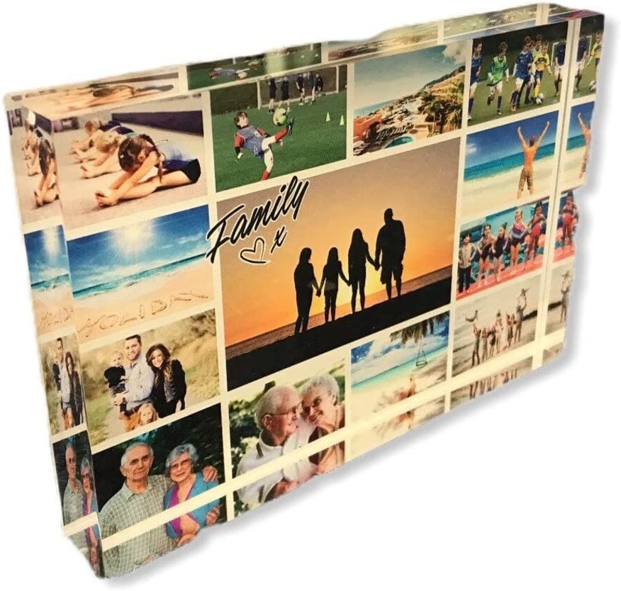 Acrylic Block Personalised Photo Print .