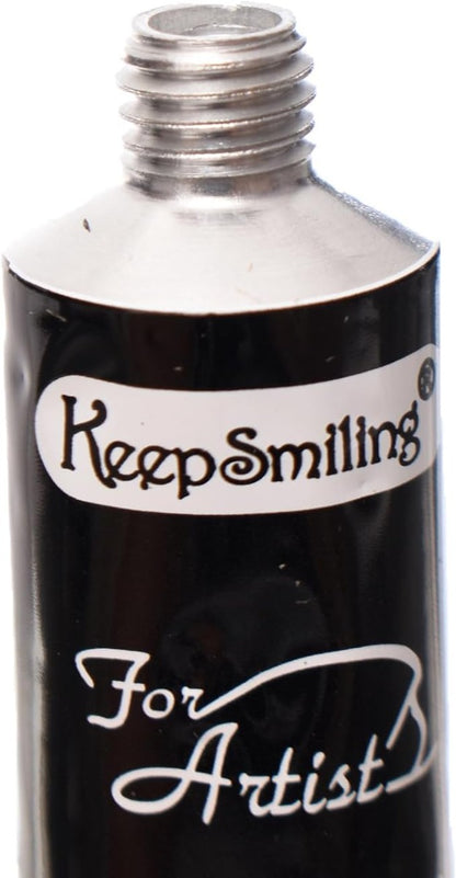 Keep Smilling Black Glass Liner Relief Tube - NO: M81