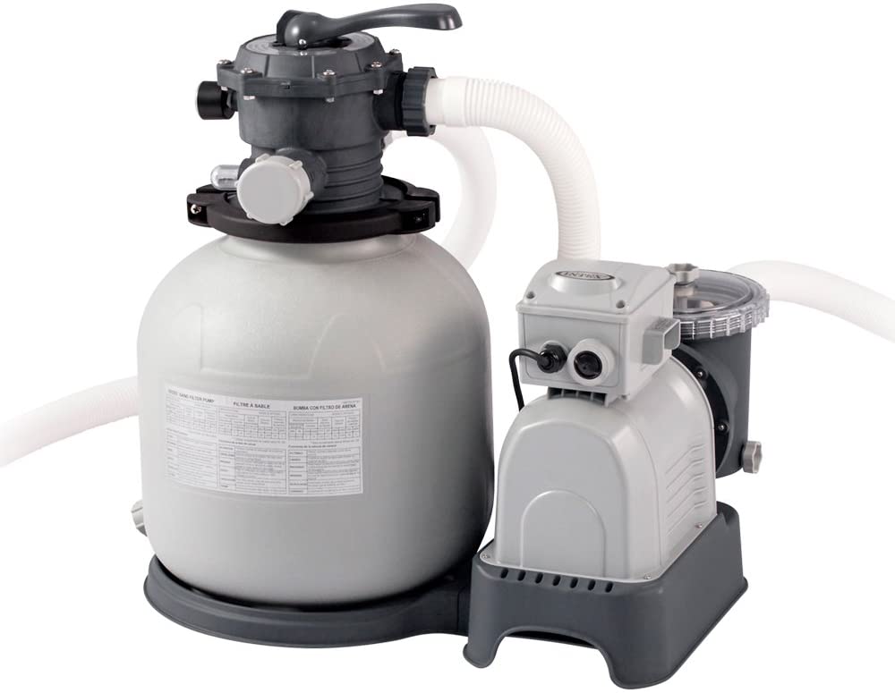 مسبح إنتكس ألترا إكس تي آر مستطيل الشكل بإطار، أبعاده 975 سم × 488 سم × 132 سم - رقم: 26374 - مستعمل 