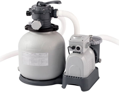 مسبح إنتكس ألترا إكس تي آر مستطيل الشكل بإطار، أبعاده 975 سم × 488 سم × 132 سم - رقم: 26374 - مستعمل 