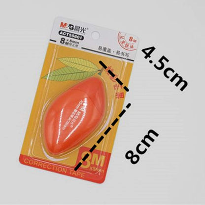 شريط تصحيح المظهر بتصميم فاكهة المانجو اللطيفة من إم آند جي تشنغوانغ، مناسب للمكتب، 5 مم × 8 م - قطعة واحدة - رقم المنتج: ACT55801