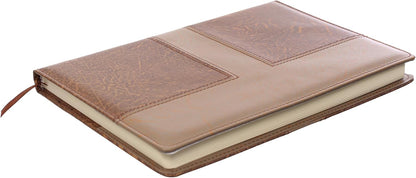 دفتر ملاحظات فاخر من الجلد من إم آند جي تشنغوانغ، مذكرات فاخرة ومنظمة، مسطر K18، 160 صفحة - رقم: APY1DK78