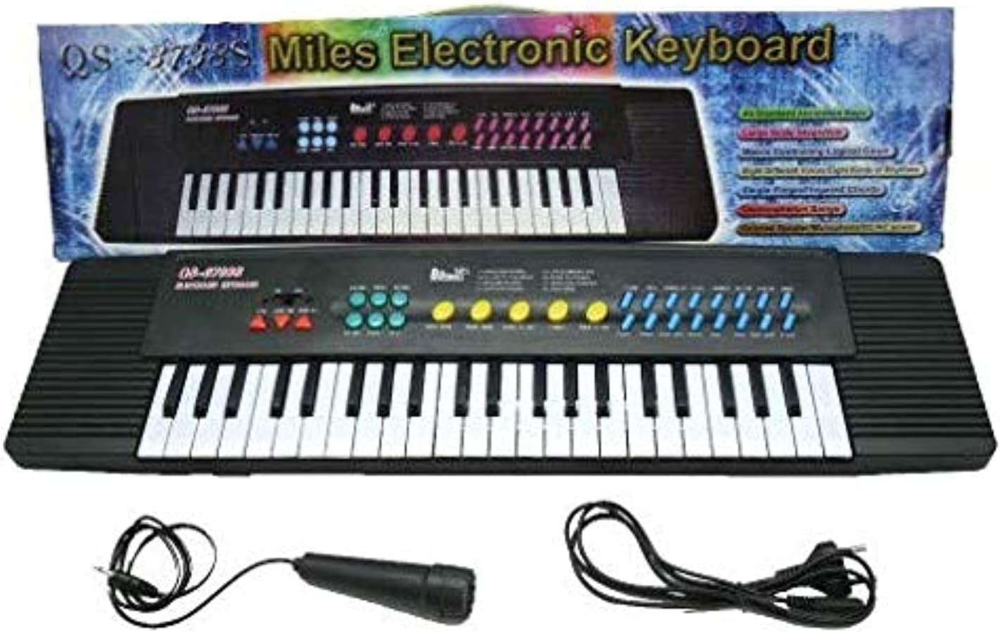 بيانو إلكتروني للأطفال من مايلز، 37 مفتاحًا - رقم: MLES-3738