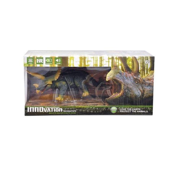 Innovatian Infared Remote Controlled Triceratops Dinasour No.9988