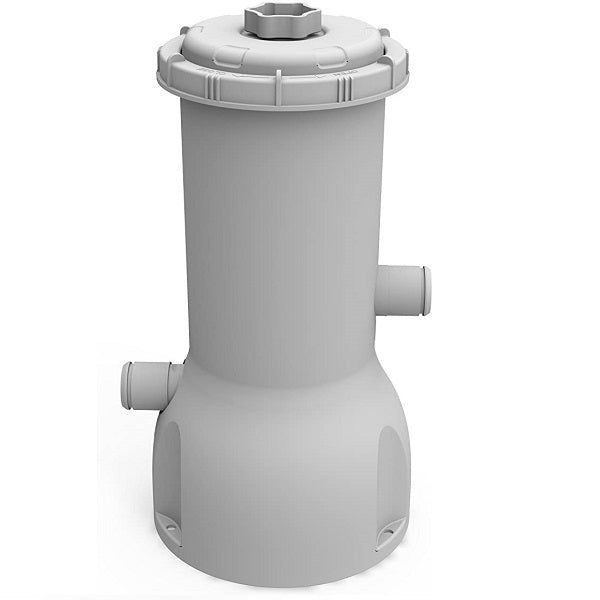 مسبح جيلونج أفينلي بيضاوي قائم بذاته مع إطار، رمادي، 610 × 360 × 122 سم - رقم: 17023EU