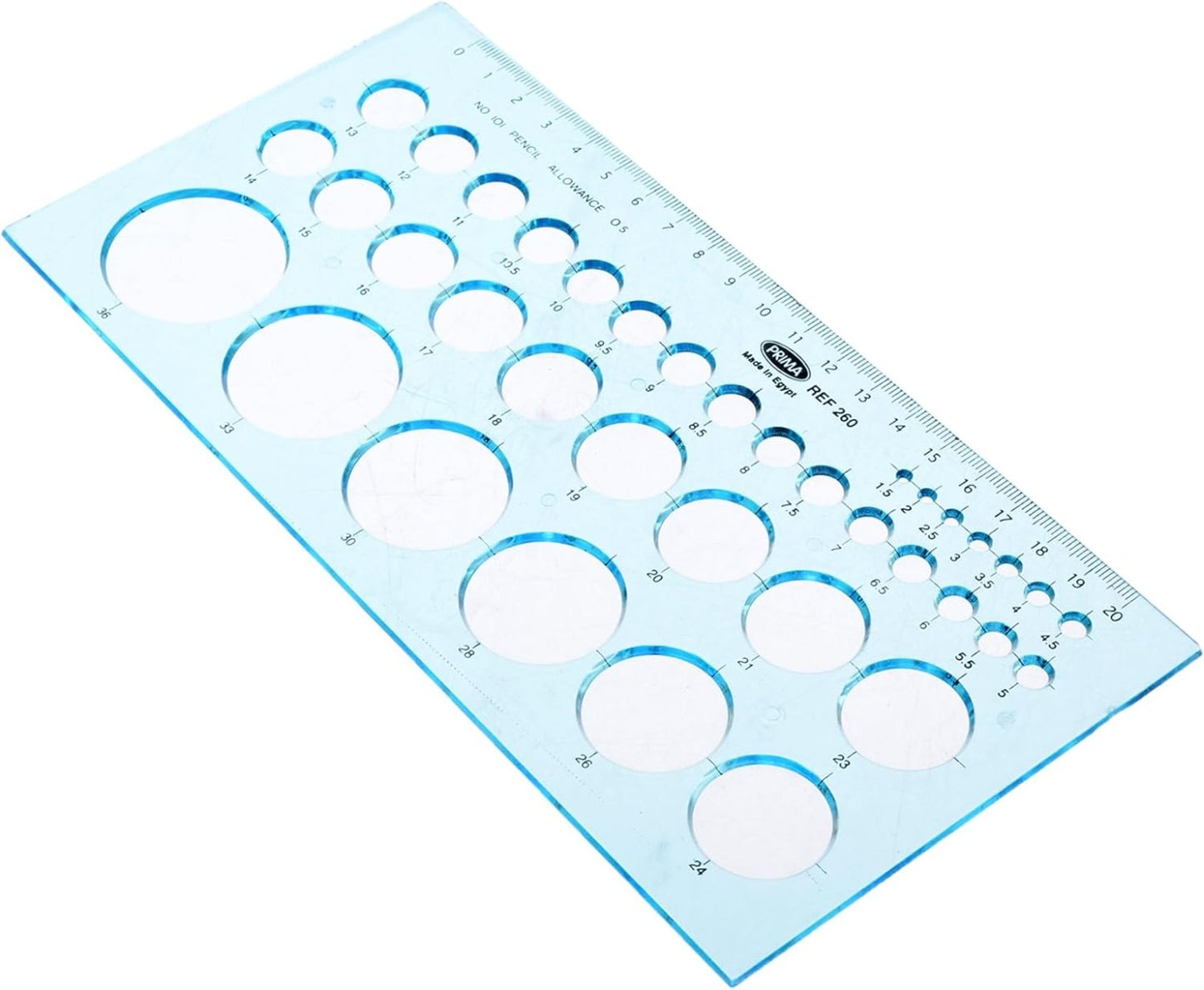 Safe Tool Protractor, 360 Degrees