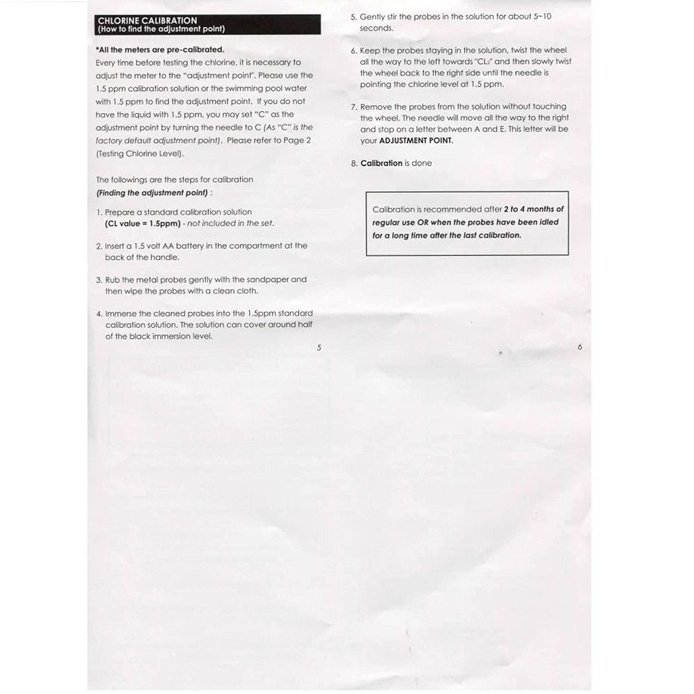 Jilong Avenli Electronic Tester, water for pools, 22.4x9.2x4.6 cm - No:290493