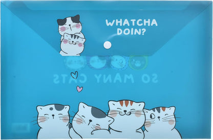 M&G Chenguang So Many Cats Capsule Envelope, A4, Secure and Stylish No: ADMN929FM