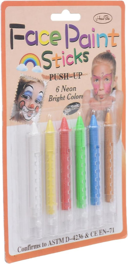 Neon 600Z Set Of 6 Pieces Of Face Paint