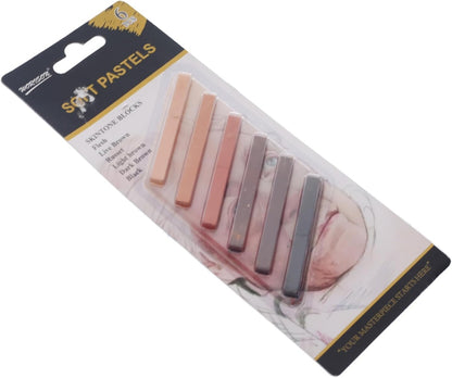 Soft Pastel Set, 6 Sticks, Skin Tones - NO: S-230920
