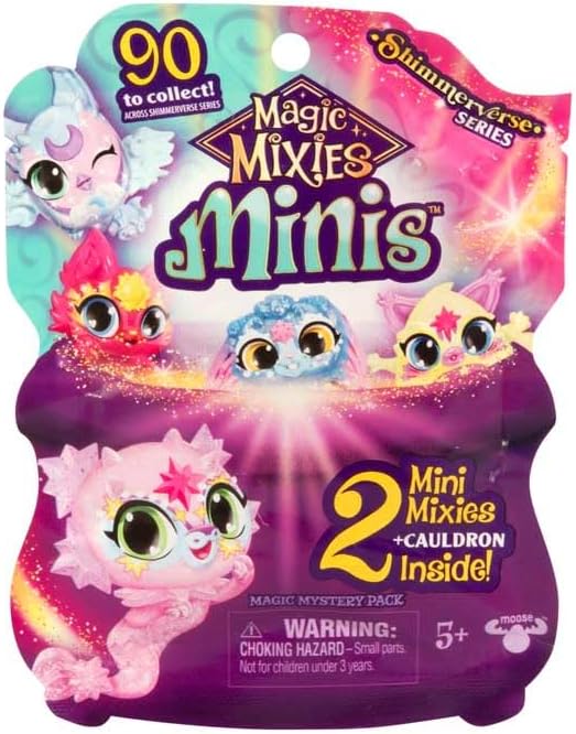 Moose Magic Mixies Minis Magic Mystery Pack Cauldron - 2 pack - No:14891