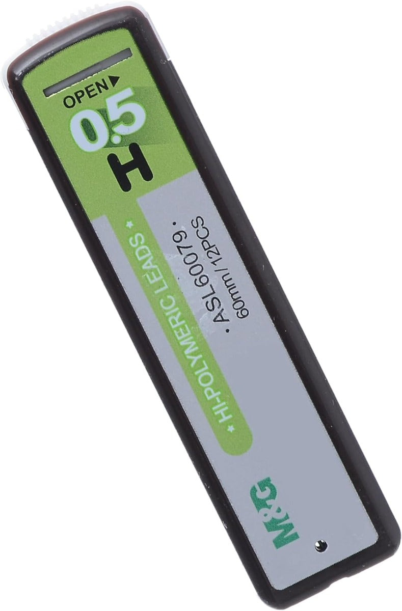 M&G Mechanical Pencil Leads, H 0.5Mm - NO: Asl 60079