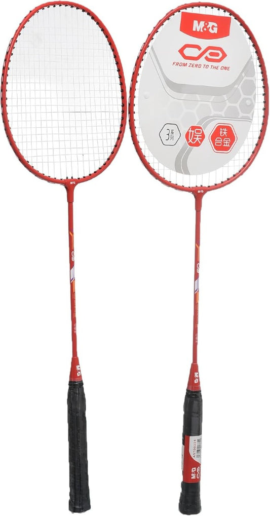 M&G Chenguang Racket Set, M2 Racket, Competitive Badminton Play, Durable Design 2pcs - No:AST09304