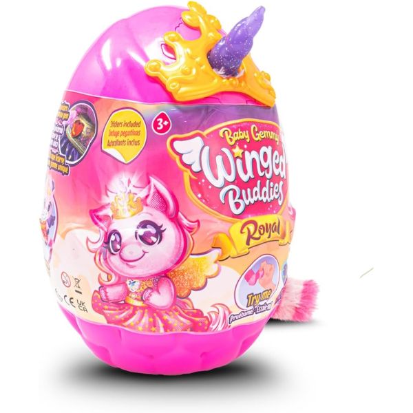 لعبة بيضة الحيوانات الأليفة من بيبي جيمي، لعبة يونيكورن الملكية اللامعة من بيبي جيمي - رقم: GD035A1