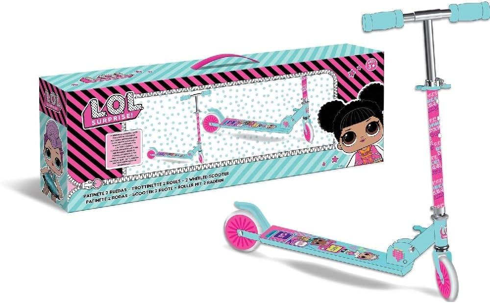 LOL SURPRISE! Metal 2-Wheel Folding Scooter for kids